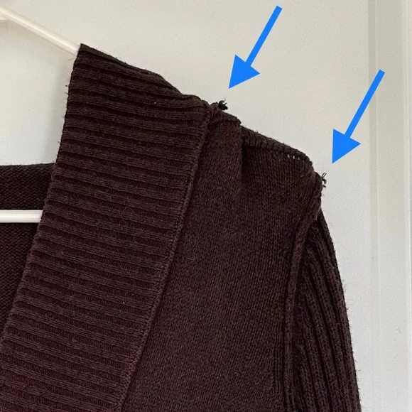 Vintage 2010’s Gap Factory Hooded V Neck Sweater - Picture 4 of 14